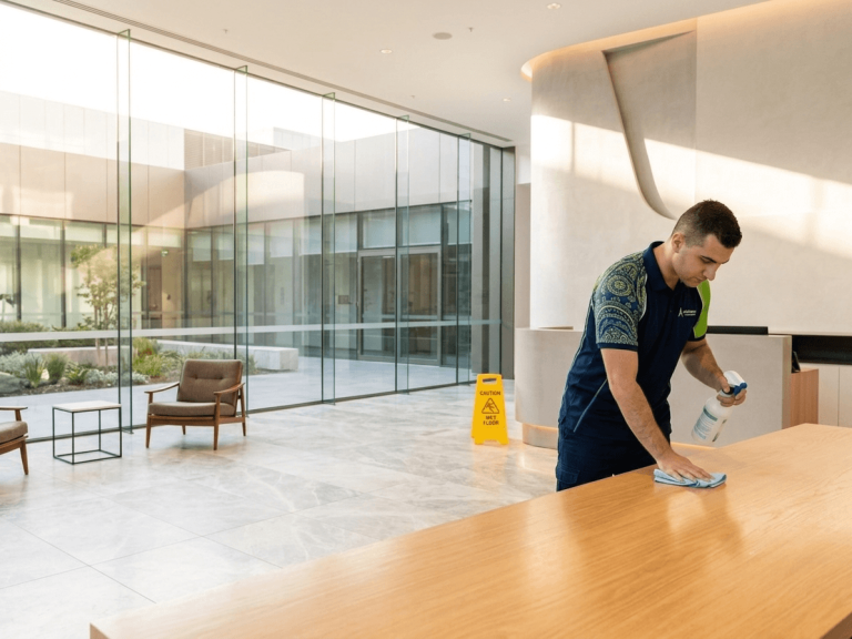 Associated Cleaning delivering professional commercial cleaning services
