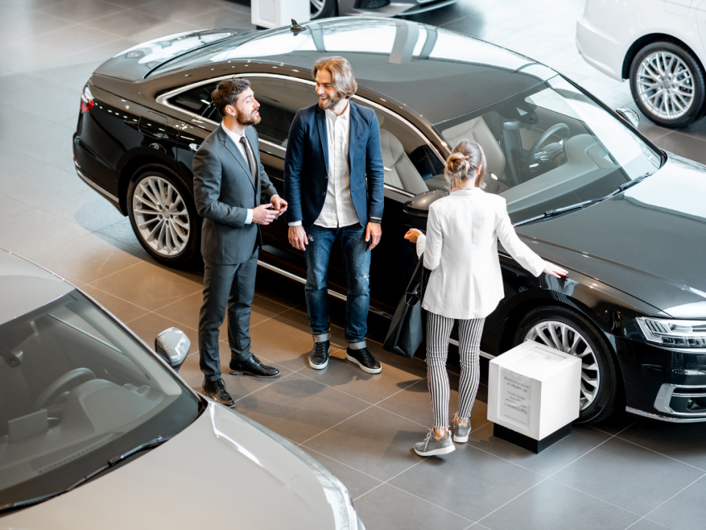 car showroom