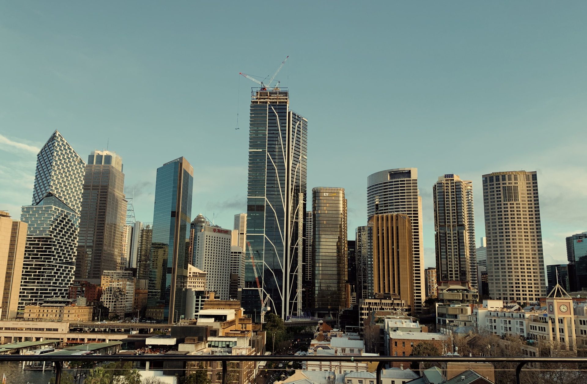 Australia office building skyline