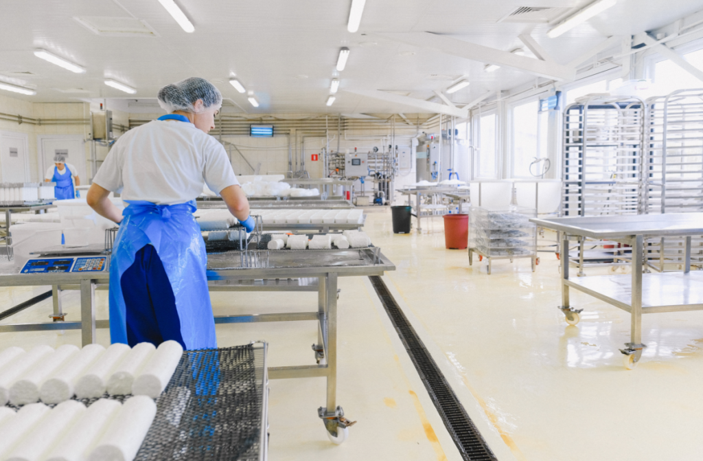 Food manufacturing cleaning