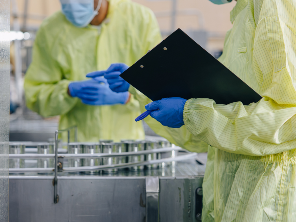 Food Manufacturing Facility Clean
