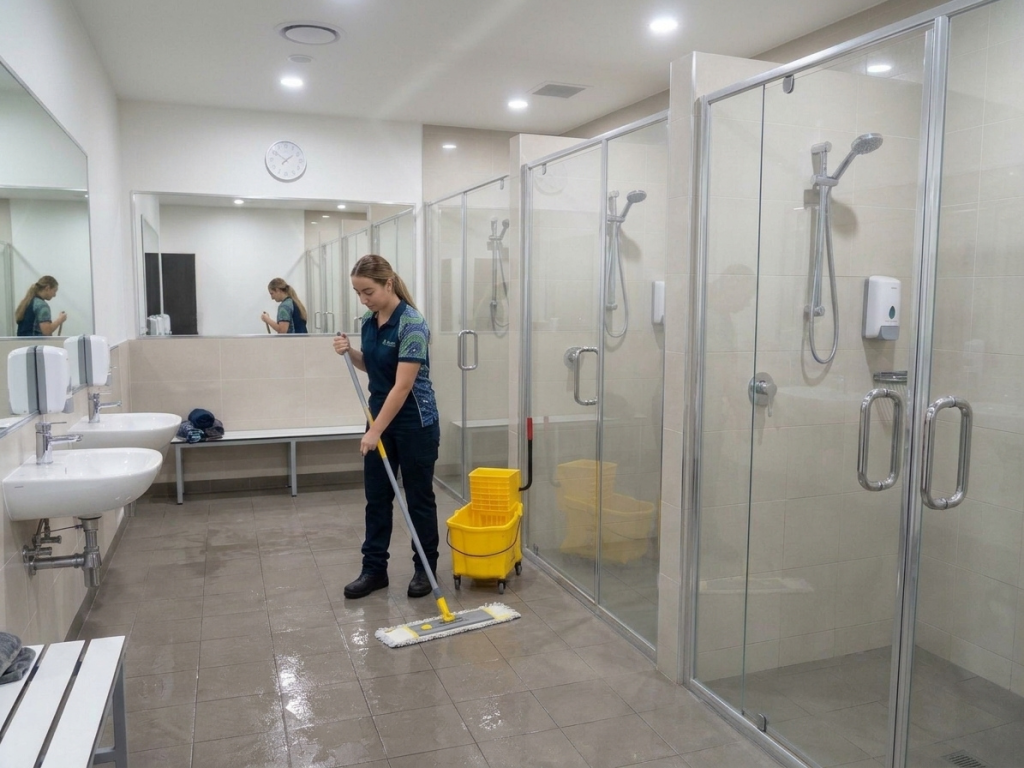 Shower Room Faciility Cleaning