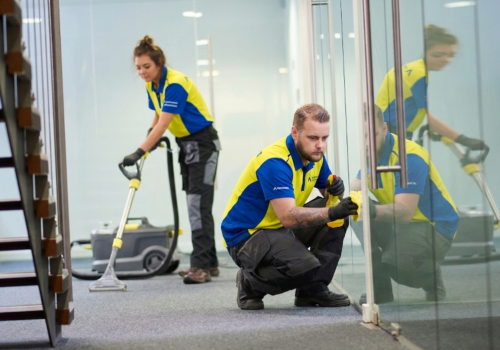 Associated cleaning staff providing services under clear and transparent commercial cleaning costs