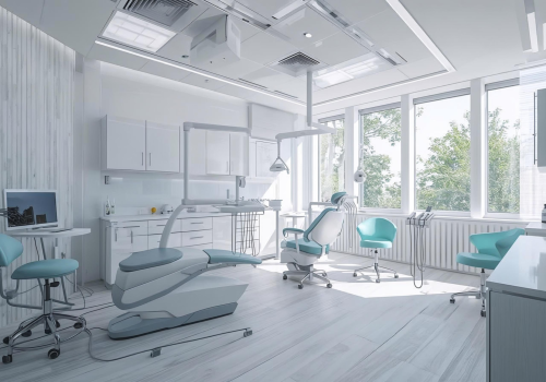 A facility cleaned by professional medical clinic cleaning services