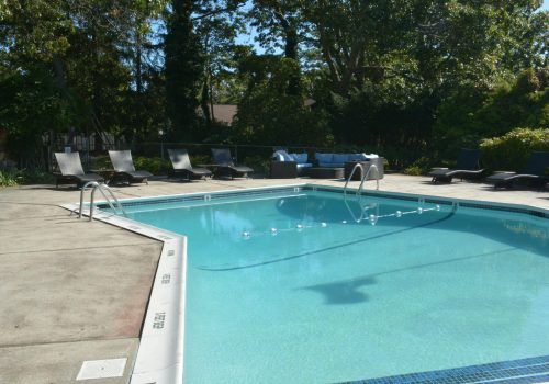 a clean pool representing proper cleaning of strata recreational facilities
